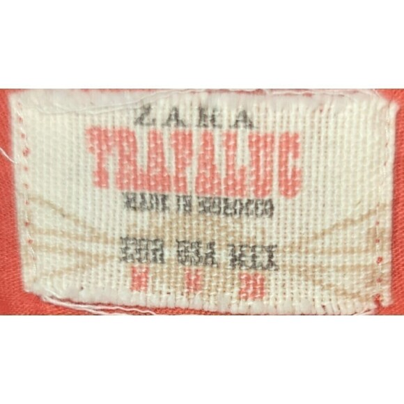 Zara Trafaluc Red Sleeveless Zipper Pocket Tank Top Size M - Picture 7 of 11